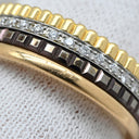 ブシュロン BOUCHERON キャトル クラシック スモール JRG00627 4カラー K18YG K18PG K18WG ブラウンPVD ダイヤモンド #T58 リング 指輪 Au750 ダイヤ 18号