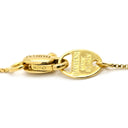 ダミアーニ DAMIANI ベルエポック S イエローゴールド K18YG ダイヤモンド ネックレス ペンダント 750 18金 クロス 十字架 ダイヤ