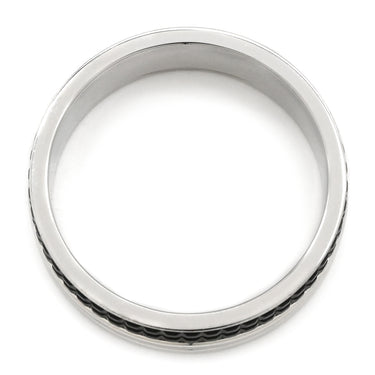 ブシュロン BOUCHERON キャトル ブラック ハーフ ラージモデル JAL00206 ホワイトゴールド×ブラック K18WG ブラックPVD #61 リング 指輪 Au750 18K 20.5号