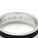 ブシュロン BOUCHERON キャトル ブラック ハーフ ラージモデル JAL00206 ホワイトゴールド×ブラック K18WG ブラックPVD #61 リング 指輪 Au750 18K 20.5号