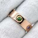 カルティエ Cartier ラブリング マルチカラーストーン B4087853 ピンクゴールドXマルチカラー K18PG マルチストーン #53(JP13) リング 指輪 750 RG 18K 18金 6号