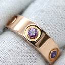 カルティエ Cartier ラブリング マルチカラーストーン B4087853 ピンクゴールドXマルチカラー K18PG マルチストーン #53(JP13) リング 指輪 750 RG 18K 18金 6号