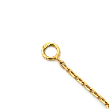 ヴァンクリーフアーペル Van Cleef & Arpels スウィート アルハンブラ ペンダント パールホワイト×イエローゴールド K18YG マザーオブパール ネックレス 白 シェル Au750 18K