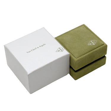 ヴァンクリーフアーペル Van Cleef & Arpels スウィート アルハンブラ ペンダント パールホワイト×イエローゴールド K18YG マザーオブパール ネックレス 白 シェル Au750 18K