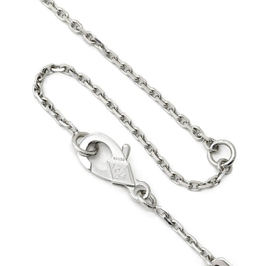ヴァンクリーフアーペル Van Cleef & Arpels ヴィンテージ アルハンブラ VCARFP9XG00 ホワイトゴールド K18WG ネックレス ギヨシェ Au750