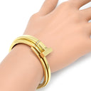ティファニー Tiffany & Co Tスクエア ラップ イエローゴールド K18YG ダイヤモンド ブレスレット バングル 750 18K YG ダイヤ