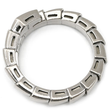 ブルガリ BVLGARI セルペンティ ヴァイパー ホワイトゴールド K18WG L リング 指輪 750AU 18金 13号