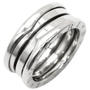 ブルガリ BVLGARI ビーゼロワン B-zero1 2バンドリング ホワイトゴールド K18WG #51(JP11) リング 指輪 750 18K 18金 WG 10号
