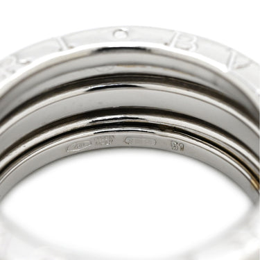 ブルガリ BVLGARI ビーゼロワン B-zero1 2バンドリング ホワイトゴールド K18WG #51(JP11) リング 指輪 750 18K 18金 WG 10号