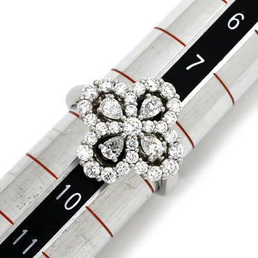 ハリーウィンストン Harry Winston ミニループ フルモチーフ リング FRDPRP1ML4C-050 プラチナシルバー Pt950 ダイヤモンド リング 指輪 33石 ダイヤモンド 8.5号