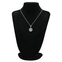 ブルガリ BVLGARI アストラーレ チェルキ ホワイトゴールド K18WG ダイヤモンド ネックレス BVLGARI Au750 パヴェダイヤ サークルモチーフ