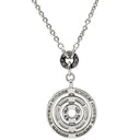 ブルガリ BVLGARI アストラーレ チェルキ ホワイトゴールド K18WG ダイヤモンド ネックレス BVLGARI Au750 パヴェダイヤ サークルモチーフ