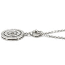 ブルガリ BVLGARI アストラーレ チェルキ ホワイトゴールド K18WG ダイヤモンド ネックレス BVLGARI Au750 パヴェダイヤ サークルモチーフ
