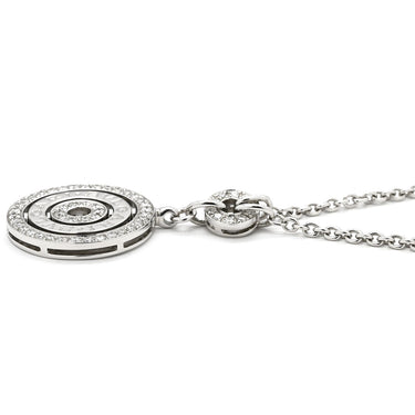 ブルガリ BVLGARI アストラーレ チェルキ ホワイトゴールド K18WG ダイヤモンド ネックレス BVLGARI Au750 パヴェダイヤ サークルモチーフ
