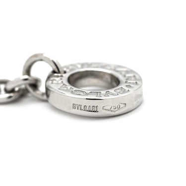 ブルガリ BVLGARI アストラーレ チェルキ ホワイトゴールド K18WG ダイヤモンド ネックレス BVLGARI Au750 パヴェダイヤ サークルモチーフ