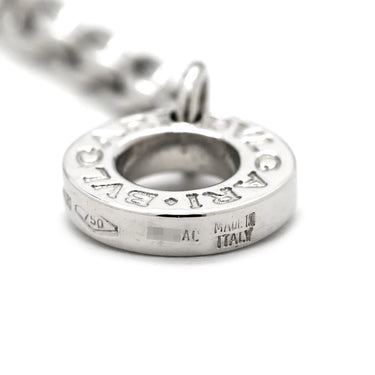 ブルガリ BVLGARI アストラーレ チェルキ ホワイトゴールド K18WG ダイヤモンド ネックレス BVLGARI Au750 パヴェダイヤ サークルモチーフ