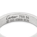 カルティエ Cartier LOVE ミニラブリング B4049650 ホワイトゴールド K18WG #50(JP10) リング 指輪 K18 18K WG スモールモデル 10号