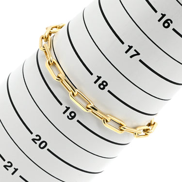 カルティエ Cartier サントス ドゥ カルティエ B6021300 イエローゴールド K18YG ブレスレット 750 18K 18金 チェーンブレス 20コマ