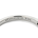 ティファニー Tiffany & Co ソリティア プリンセスカット ダイヤモンド エンゲージメント プラチナシルバー Pt950 ダイヤモンド リング 指輪 T&Co. Pt950 8号