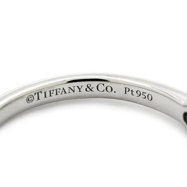 ティファニー Tiffany & Co ソリティア プリンセスカット ダイヤモンド エンゲージメント プラチナシルバー Pt950 ダイヤモンド リング 指輪 T&Co. Pt950 8号