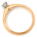 ティファニー Tiffany & Co ソリティア ダイヤモンド ピンクゴールド K18PG Pt950 ダイヤモンド リング 指輪 T＆Co. K18PG×Pt950 1P 1石 立爪 0.19ct エンゲージ 9号