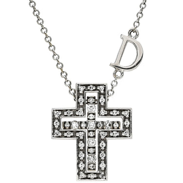 ダミアーニ DAMIANI ベルエポック XXS 20083507 ホワイトゴールド K18WG ダイヤモンド ネックレス 750 18金 YG クロス 十字架 ペンダント ダイヤ