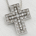 ダミアーニ DAMIANI ベルエポック XXS 20083507 ホワイトゴールド K18WG ダイヤモンド ネックレス 750 18金 YG クロス 十字架 ペンダント ダイヤ