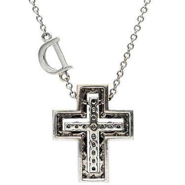 ダミアーニ DAMIANI ベルエポック XXS 20083507 ホワイトゴールド K18WG ダイヤモンド ネックレス 750 18金 YG クロス 十字架 ペンダント ダイヤ