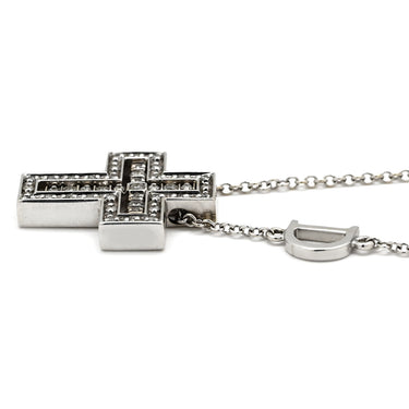 ダミアーニ DAMIANI ベルエポック XXS 20083507 ホワイトゴールド K18WG ダイヤモンド ネックレス 750 18金 YG クロス 十字架 ペンダント ダイヤ