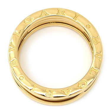 ブルガリ BVLGARI ビーゼロワン B-zero1 2バンドリング イエローゴールド K18YG #59(JP19) リング 指輪 750 18金 17.5号