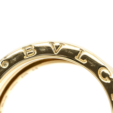 ブルガリ BVLGARI ビーゼロワン B-zero1 2バンドリング イエローゴールド K18YG #59(JP19) リング 指輪 750 18金 17.5号