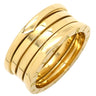 ブルガリ BVLGARI ビーゼロワン B-zero1 4バンドリング イエローゴールド K18YG #62(JP22) リング 指輪 Au750 YG 18K 18金 20.5号