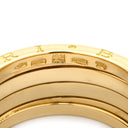 ブルガリ BVLGARI ビーゼロワン B-zero1 4バンドリング イエローゴールド K18YG #62(JP22) リング 指輪 Au750 YG 18K 18金 20.5号