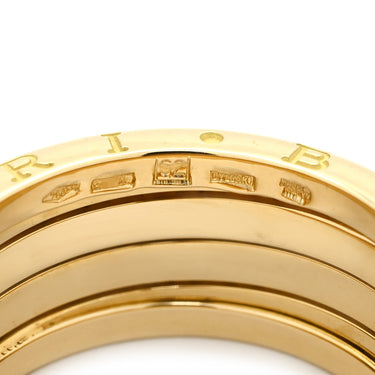 ブルガリ BVLGARI ビーゼロワン B-zero1 4バンドリング イエローゴールド K18YG #62(JP22) リング 指輪 Au750 YG 18K 18金 20.5号