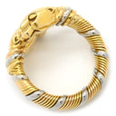 カルティエ Cartier クーガー イエローゴールド×ピンクゴールド×ホワイトゴールド K18YG K18PG K18WG #48 リング 指輪 パンサー ツイン Au750 18K 18金 3カラー 6.5号