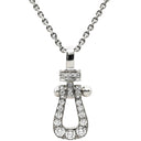 フレッド FRED ミディアムモデル チェーンセット ホワイトゴールド K18WG ダイヤモンド ネックレス Au750 18K 18金 MM ダイヤ