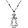 フレッド FRED ミディアムモデル チェーンセット ホワイトゴールド K18WG ダイヤモンド ネックレス Au750 18K 18金 MM ダイヤ