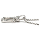 フレッド FRED ミディアムモデル チェーンセット ホワイトゴールド K18WG ダイヤモンド ネックレス Au750 18K 18金 MM ダイヤ