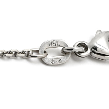フレッド FRED ミディアムモデル チェーンセット ホワイトゴールド K18WG ダイヤモンド ネックレス Au750 18K 18金 MM ダイヤ