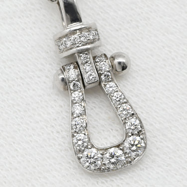 フレッド FRED ミディアムモデル チェーンセット ホワイトゴールド K18WG ダイヤモンド ネックレス Au750 18K 18金 MM ダイヤ