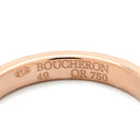ブシュロン BOUCHERON キャトル クル ド パリ ミディアム JAL00108 ピンクゴールド K18PG #49 リング 指輪 K18PG Au750 18K 18金 9号