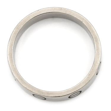 カルティエ Cartier ラブリング スモールモデル B4085157 ホワイトゴールド K18WG #51 リング 指輪 LOVE Ring WG Au750 18K ミニサイズ 11号