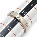 カルティエ Cartier ラブリング スモールモデル B4085157 ホワイトゴールド K18WG #51 リング 指輪 LOVE Ring WG Au750 18K ミニサイズ 11号