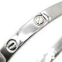 カルティエ Cartier LOVE ラブブレス 旧型 ハーフダイヤ ホワイトゴールド K18WG ダイヤモンド #17 ブレスレット 4Pダイヤ 750WG 18K 18金 ドライバーなし