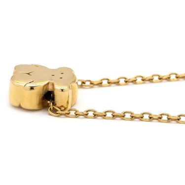 トウス TOUS SWEET DOLLS くま 8mm イエローゴールド K18YG ネックレス 18K 750 YG BEAR アニマルモチーフ