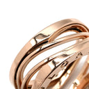 ブルガリ BVLGARI ビーゼロワン B-zero1 レジェンド 3バンドリング ピンクゴールド K18PG #53 リング 指輪 750 18金 PG 12.5号