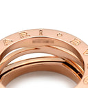 ブルガリ BVLGARI ビーゼロワン B-zero1 レジェンド 3バンドリング ピンクゴールド K18PG #53 リング 指輪 750 18金 PG 12.5号