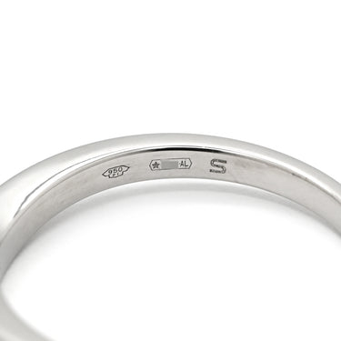 ブルガリ BVLGARI フェディ ウェディングリング プラチナシルバー Pt950 リング 指輪 プラチナ950 シンプル 14.5号