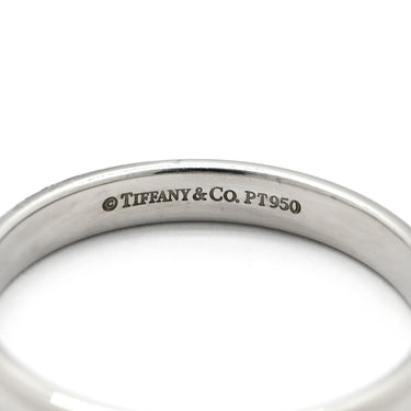 ティファニー Tiffany & Co フォーエバー 60001824 プラチナシルバー Pt950 リング 指輪 T&Co. Pt950 甲丸 17.5号