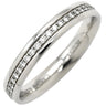 ティファニー Tiffany & Co メトロ フルサークル ホワイトゴールド K18WG ダイヤモンド リング 指輪 T＆Co. Au750 18K 18金 フルエタニティ パヴェ ダイヤ 9号
